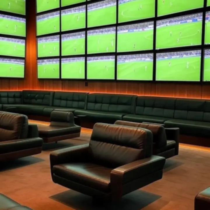 Panoramiczna galeria wielu ekranów w PLCityClub